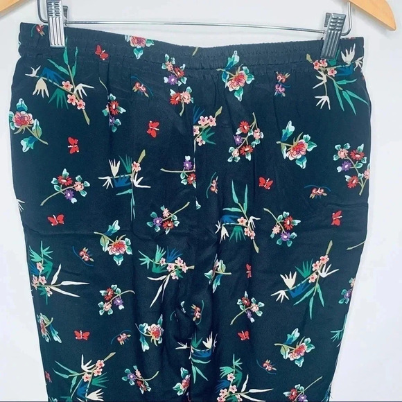 REDValentino NWOT Wallpaper Floral 100% Silk Pants Size Medium - Picture 6 of 10